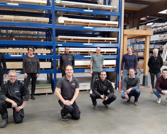 timber and building supply team