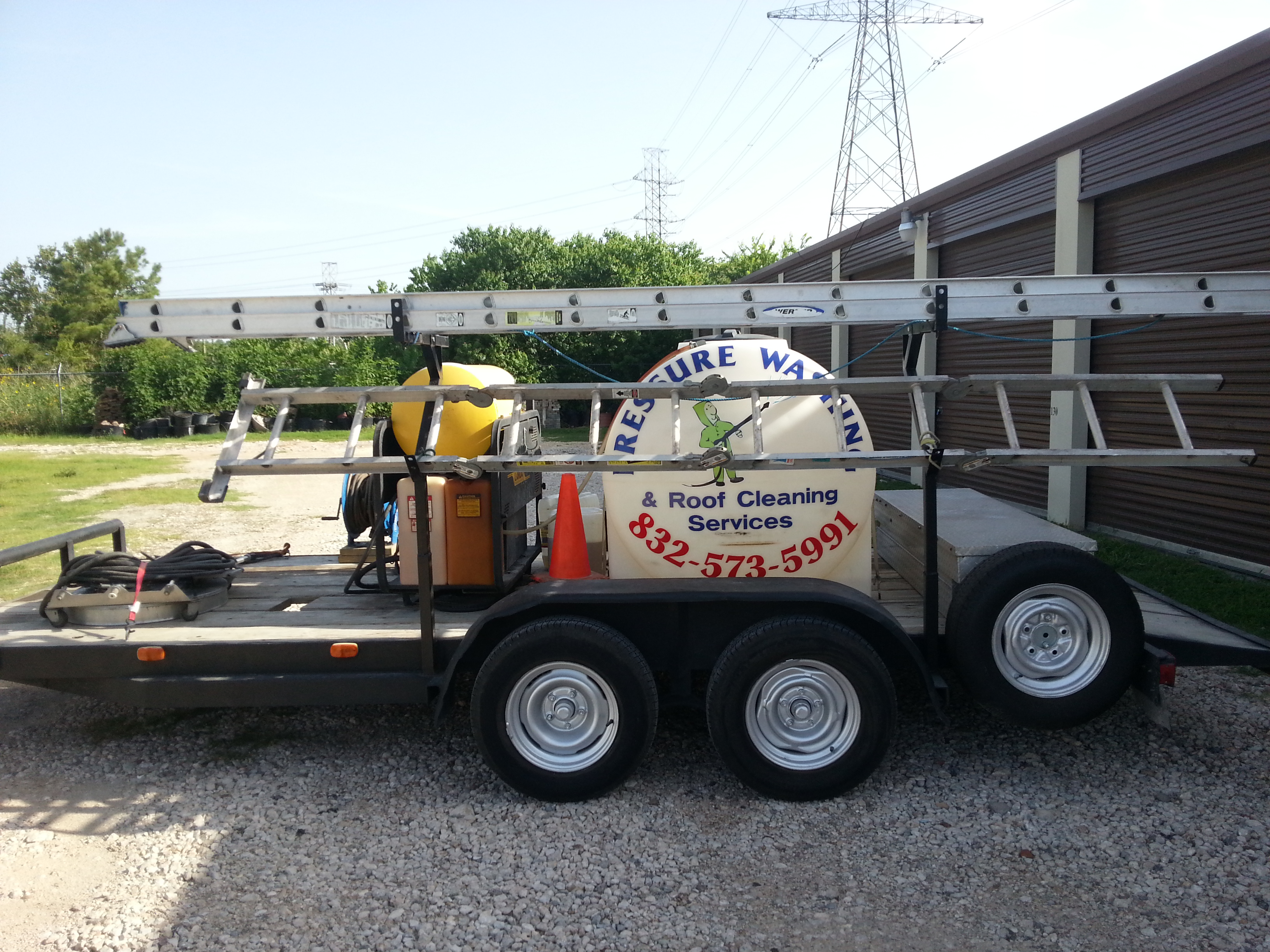 Dayton Pressure Washing Trailer